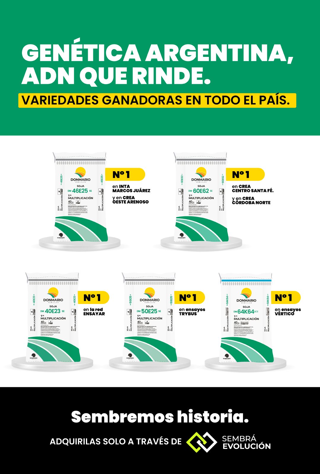 Lanzamiento soja